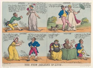 Kärlekens fyra årstider, 15 september 1814, 15 september 1814. av Thomas Rowlandson