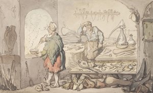 Glasbruket av Thomas Rowlandson