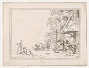 Hömakarna, 1787, 1787. av Thomas Rowlandson