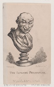Den skrattande filosofen, 1808., 1808. av Thomas Rowlandson