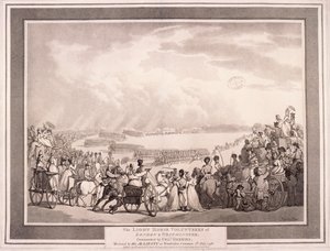 The Light Horse Volunteers of London & Westminster, 1798. av Thomas Rowlandson
