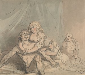 Maniaken av Thomas Rowlandson
