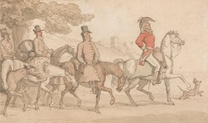 Johnny Newcomes militära äventyr av Thomas Rowlandson