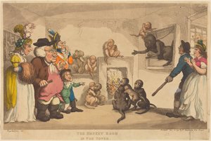 Aporummet i tornet av Thomas Rowlandson