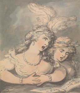 Operasångarna av Thomas Rowlandson