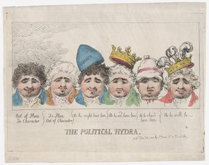 The Political Hydra, 26 december 1788., 26 december 1788. av Thomas Rowlandson