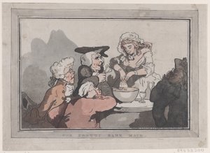 The Pretty Barr Maid, 20 oktober 1786, 20 oktober 1786. av Thomas Rowlandson