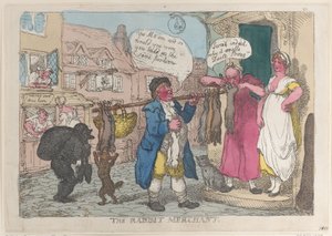 Kaninhandlaren, 1810, 1810. av Thomas Rowlandson