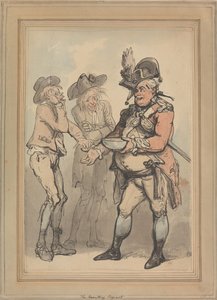Rekryteringssergeanten av Thomas Rowlandson