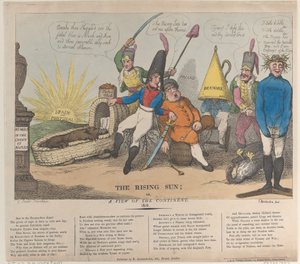 The Rising Sun, Eller, A View of the Continent, 28 augusti 1810., 28 augusti 1810. av Thomas Rowlandson