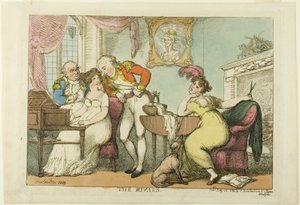 Rivalerna av Thomas Rowlandson