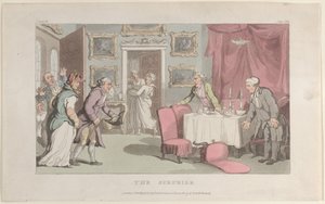 The Surprise, från The Vicar of Wakefield, 1 maj 1817., 1 maj 1817. av Thomas Rowlandson