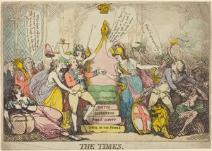 The Times av Thomas Rowlandson
