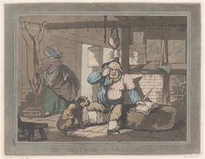 Känslans triumf, 15 januari 1787, 15 januari 1787. av Thomas Rowlandson