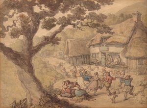 Bydansen av Thomas Rowlandson