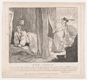 The Vision Picturesque Beautys of Boswell, Part the Second, 15 maj 1786., 15 maj 1786. av Thomas Rowlandson