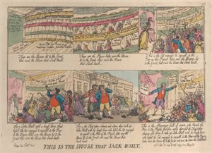 Detta är huset som Jack byggde, 27 september 1809., 27 september 1809. av Thomas Rowlandson
