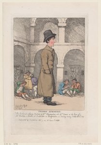 Thomas Simmons, 9 november 1807, 9 november 1807. av Thomas Rowlandson
