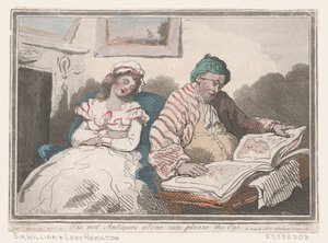 Tis not Antiques Alone can Please the Eye, or Tastes Differ, 20 november 1786., 20 november 1786. av Thomas Rowlandson