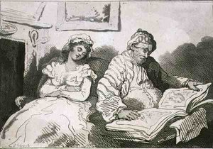 "Det är inte antikviteter ensamt kan behaga ögat", pub. av T. Smith av Thomas Rowlandson