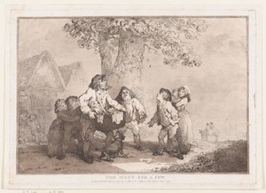 För många för en jude, 20 september 1785, 20 september 1785. av Thomas Rowlandson
