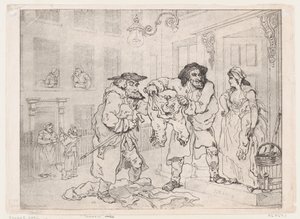Trafiken, 1791., 1791. av Thomas Rowlandson