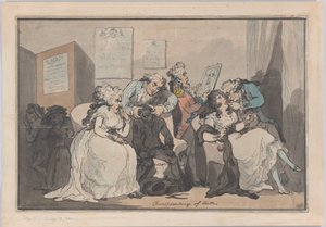 Transplantation of Teeth, 1787., 1787. av Thomas Rowlandson
