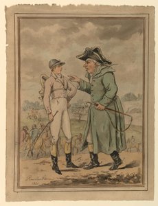 Tricks of the Turf, eller, bestämma hur man förlorar ett lopp av Thomas Rowlandson