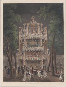 Vauxhall Garden, 1809., 1809 av Thomas Rowlandson