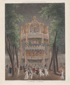 Vauxhall Garden, 2 oktober 1809, 2 oktober 1809 av Thomas Rowlandson