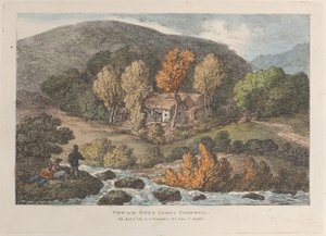 Utsikt över floden Camel, Cornwall, från Views in Cornwall, 12 april 1812., 12 april 1812. av Thomas Rowlandson