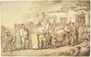 Byfest av Thomas Rowlandson