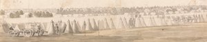 Ett läger i Flandern av Thomas Sandby