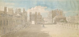 Whitehall, Holbein Gate och Banqueting House till höger