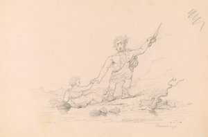 Soldat som räddar barn av Thomas Seir Cummings
