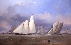 Amerika i Cowes, 1852