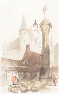 Fiskmarknad, Antwerpen av Thomas Shotter Boys