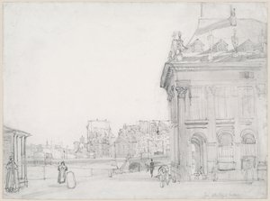 Île de la Cité från Institut, Paris av Thomas Shotter Boys