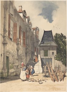 St. Amand Abbey, Rouen av Thomas Shotter Boys