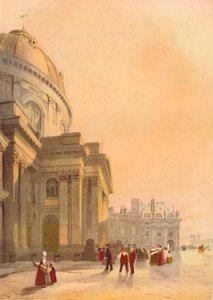 Institutets kapell, Paris, 1839 av Thomas Shotter Boys