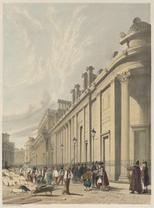London som det är: Banken, tittar mot Mansion House av Thomas Shotter Boys