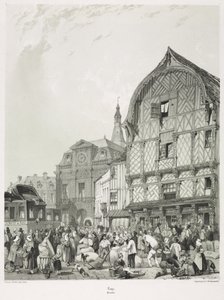 Pittoreska och romantiska resor i gamla Frankrike, Picardie Vol. 2, 1840. av Thomas Shotter Boys