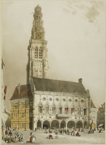 Södra verandan i Chartres katedral av Thomas Shotter Boys