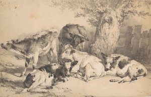 Nötkreatur av Thomas Sidney Cooper