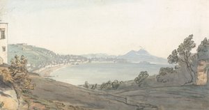 Chiaja av Neapel från Posillipo