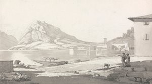 Staden och Luganosjön