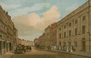 Hus ockuperat av Ostindiska kompaniet, Leadenhall Street, London, som återvänt 1726