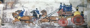 Heroism on Land (brandbil) av Thomas Stevens