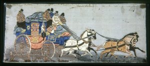 "The London  York Royal Mail Coach" av Thomas Stevens