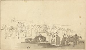 Canterbury pilgrimer av Thomas Stothard